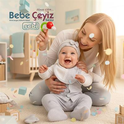 SEBİ PRİME Fiyonk Desenli 5li Hastane Çıkışı ( Gri ) ( 0-3 Ay )