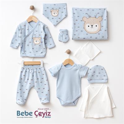 Hastane Çıkışı... 10 lu Geyikli Model ( Mavi )