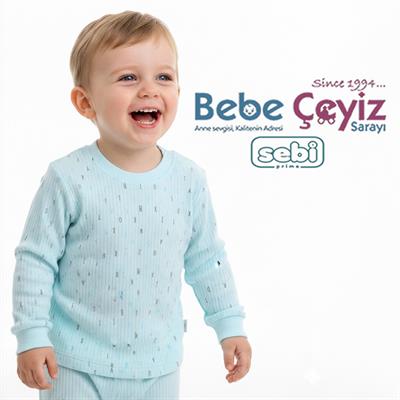 SEBİ PRİME Harfli Pijama Takımı 