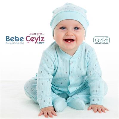 SEBİ PRİME Harfli Pijama Takımı ( 0-3 Ay )