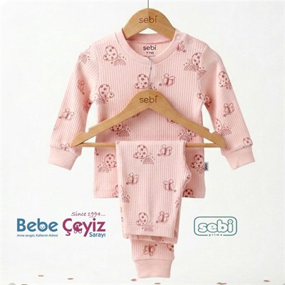 SEBİ PRİME Kelebekli Pijama Takımı