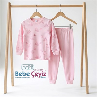 SEBİ PRİME Kelebekli Pijama Takımı