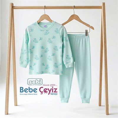 SEBİ PRİME Kelebekli Pijama Takımı
