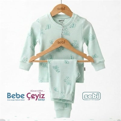 SEBİ PRİME Kelebekli Pijama Takımı