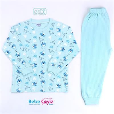 Pijama Takım...Kızılderi Ayıcık 4-6 Yaş