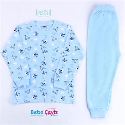 Pijama Takım...Kızılderi Ayıcık 4-6 Yaş