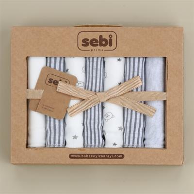 SEBİ PRİME 7li Kutulu Mendil