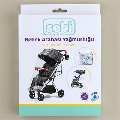 Sebi Prime Bebe Lüx Puset Yağmurluğu