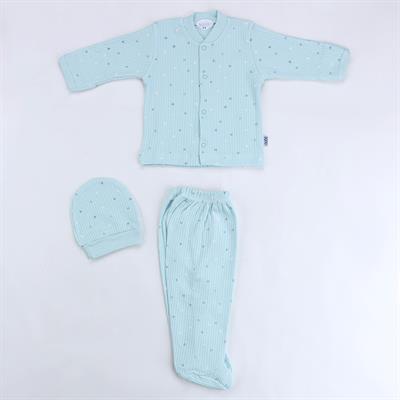 Pijama Takım...Nokta Çiçek 0-3 Ay