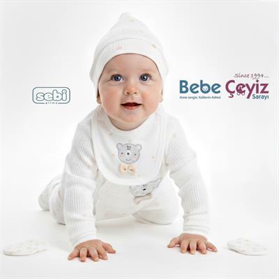 Hastane Çıkışı... 5li Puantiyeli Ayılı ( Bej )