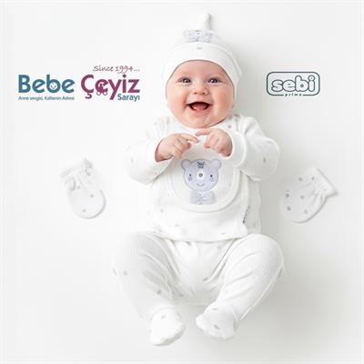 Hastane Çıkışı... 5li Puantiyeli Ayılı ( Gri )