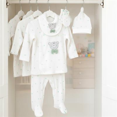 Hastane Çıkışı... 5li Puantiyeli Ayılı ( Yeşil )