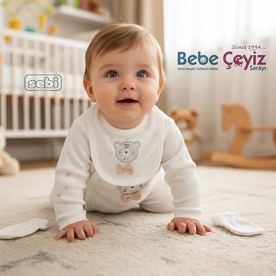 Hastane Çıkışı... 5li Puantiyeli Ayılı ( Bej )