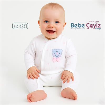 Tulum...Puantiyeli Ayılı Papyonlu ( Pembe )