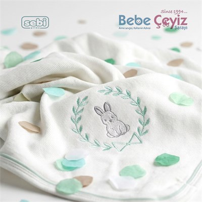 Sebi Selanik Tavşanlı Battanite Ekru-Mint