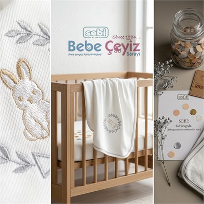 SSebi Selanik Tavşanlı Battanite Ekru-Gri