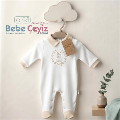 Sebi Tavşan Tulum Ekru-Bej