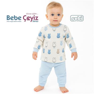 Pijama Takım...Tavşanlı 4-5-6  Yaş