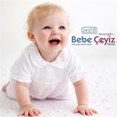 Sebi Prime Waffle Çiçek Fırfırlı Tulum