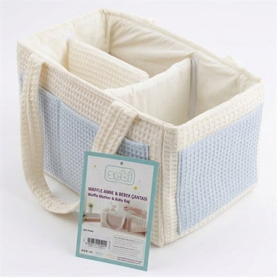 SEBİ PRİME Waffle Organizer Çanta ( Mavi )