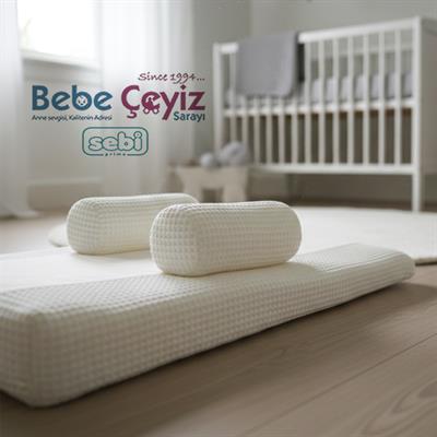 SEBİ PRİME Waffle Reflü Yatağı ( Krem )
