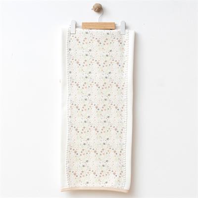 Battaniye...Wafıl Çiçekli ( Bej )