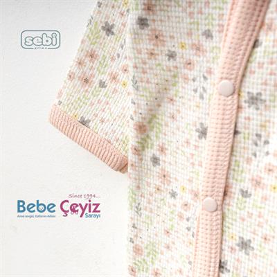 Tulum...Wafıl Çiçekli Kroveze ( Somon )