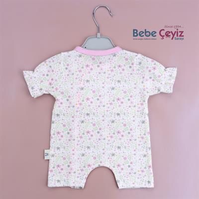 Tulum...Wafıl Çiçekli Papyonlu Kısakol ( Pembe )