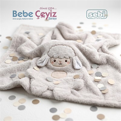 SEBİ PRİME Welsoft Kuzu Battaniye ( Gri )