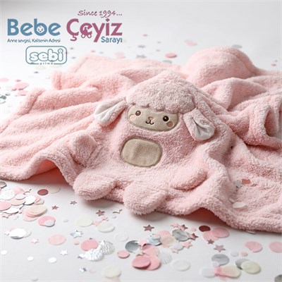 SEBİ PRİME Welsoft Kuzu Battaniye ( Somon )