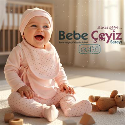 SEBİ PRİME Yaka Fırfırlı Puanlı 5li Hastane Çıkışı ( Somon ) ( 0-3 Ay )