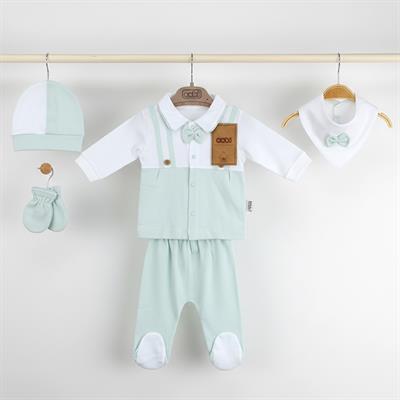 Hastane Çıkışı...Yaka Papyonlu 5 li Askı Bakılı Mint