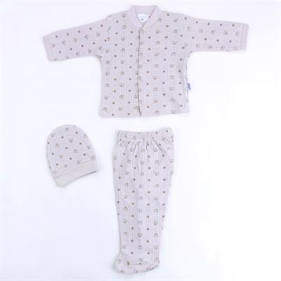 Pijama Takım...Yıldızlı Ayıcık 0-3 Ay