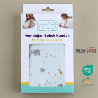 Kundak...Yıldızlı Fil ( Mavi )