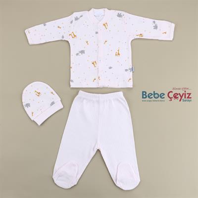 Pijama Takım...Zürafa Fil 0-3 Ay