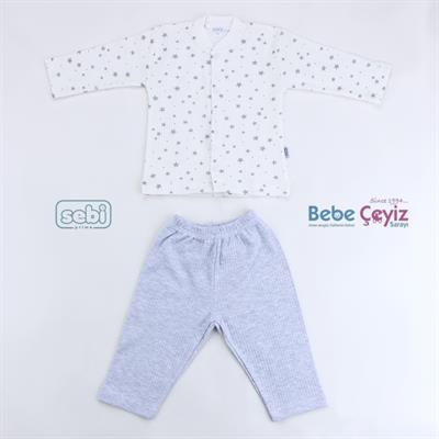 Pijama Takım...Yıldızlı  3-12 Ay gurubu