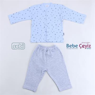 Pijama Takım...Yıldızlı  3-12 Ay gurubu