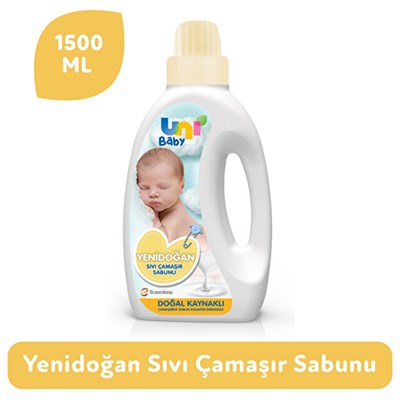 UNI BABY Yenidoğan Sıvı Çamaşır Sabunu ( 1500 ml )