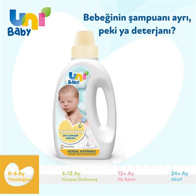 UNI BABY Yenidoğan Sıvı Çamaşır Sabunu ( 1500 ml )