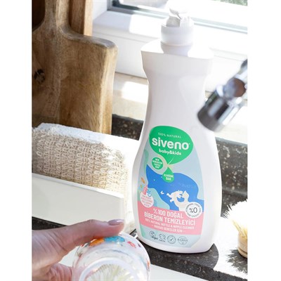 SIVENO % 100 Doğal Emzik Biberon Temizleyici ( 500 Ml )