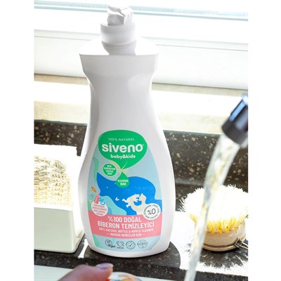 SIVENO % 100 Doğal Emzik Biberon Temizleyici ( 500 Ml )