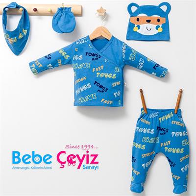 Tongs Baby 5'Li Hastane Çıkışı (0-3Ay)