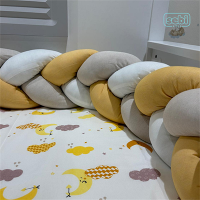 Uyku Seti...Montesori Bulutlu Set(Bej)