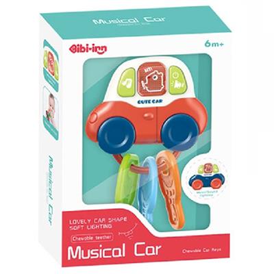 Oyuncak...Araba Kut. Isıklı Müz. Anahtarlı