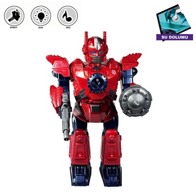 VARDEM OYUNCAK Işıklı Müzizli Buhar Atan Robot