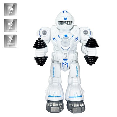 VARDEM OYUNCAK Işıklı Ve Müzikli Hareketli Sporu Robot