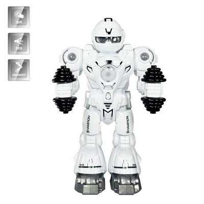 VARDEM OYUNCAK Işıklı Ve Müzikli Hareketli Sporu Robot