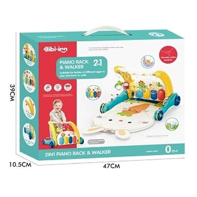 Oyuncak...Piyanolu 2in1 Yürüteç Oyun Halısı