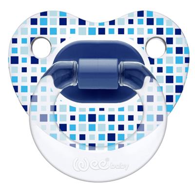 Wee Baby Desenli Damaklı Emzik No:2 (6-18Ay)