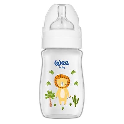 Wee Baby Safari PP Biberon 250ml (0-6Ay)